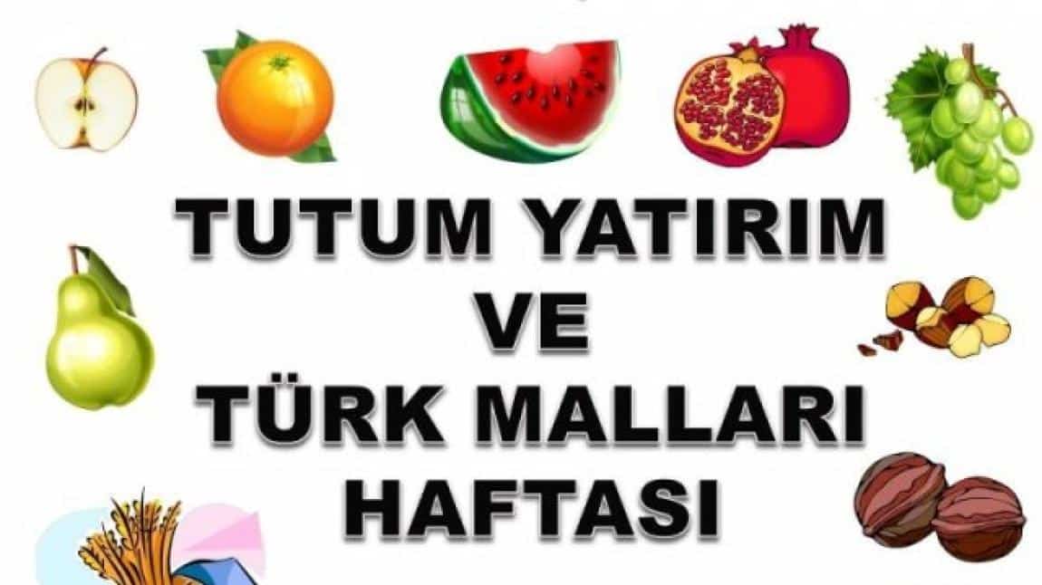 YERLİ MALI HAFTASI ETKİNLİĞİMİZ